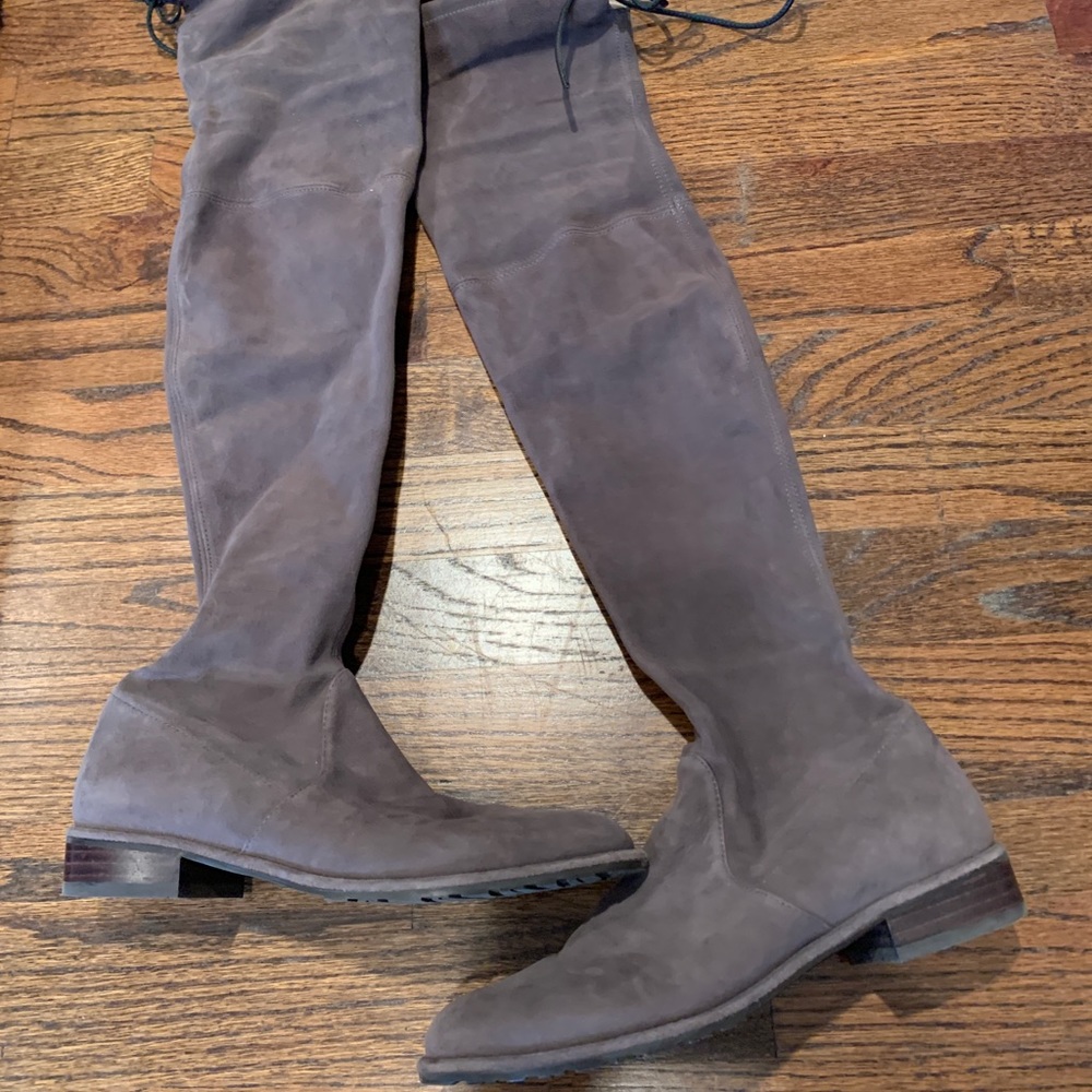 Stuart Weitzman suede lowland boots size 6